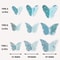 3D Mirror Butterfly Wall Stickers Elegant DIY Wall Decoration For Modern Spaces 5