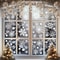 White Snowflake Christmas Window Stickers For Glass And Walls 2