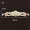 Vintage Rose Carved Wood Onlay Appliques For Furniture Decor 0