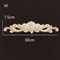 Vintage Rose Carved Wood Onlay Appliques For Furniture Decor 1