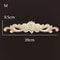 Vintage Rose Carved Wood Onlay Appliques For Furniture Decor 2