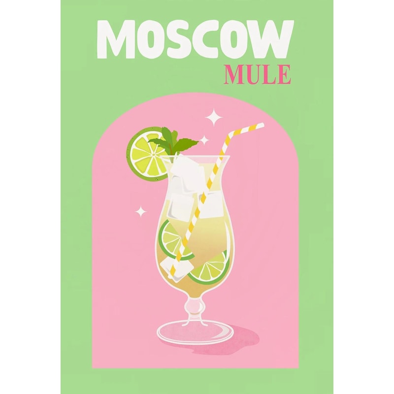 Colorful Cocktail Wall Art Set Trendy Bar Decor Prints For Stylish Home Bars 7