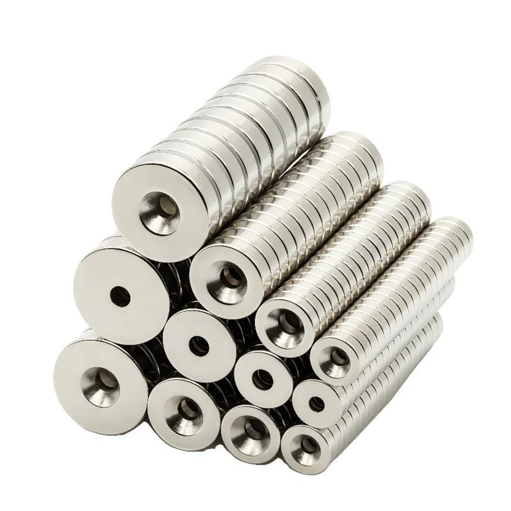 N52 Neodymium Countersunk Magnet 30mm HeavyDuty Mounting Discs 10Pack 2