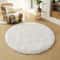 CloudSoft Round Plush Rug For Kids Bedroom And Nursery 1