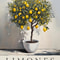 Elegant Olive Lemon Botanical Canvas Wall Art For Living Room Bedroom Decor 9