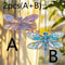 Dragonfly Suncatcher Acrylic Window Hanging Decor For Home And Garden 8