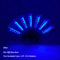 LED Rave Fan Light Up Folding Fan For Parties Festivals And Weddings 6