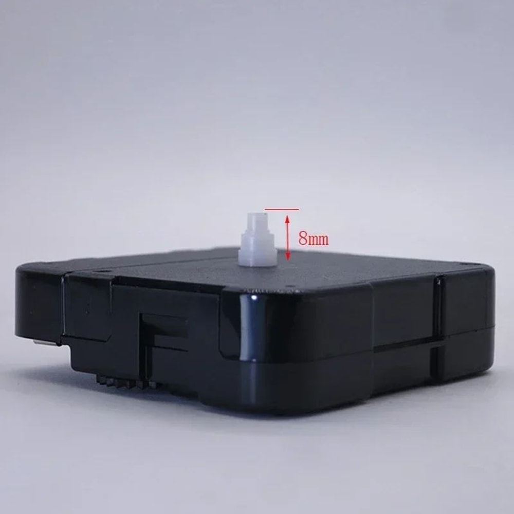 SilentSweep Quartz Clock Movement Replacement Kit With Long Shaft Hands 5