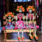 Artificial Marigold Flowers For Day Of The Dead And Diwali Decor 30pcs 5