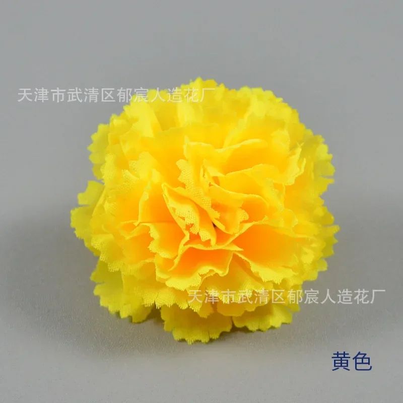 Artificial Marigold Flowers For Day Of The Dead And Diwali Decor 30pcs 8