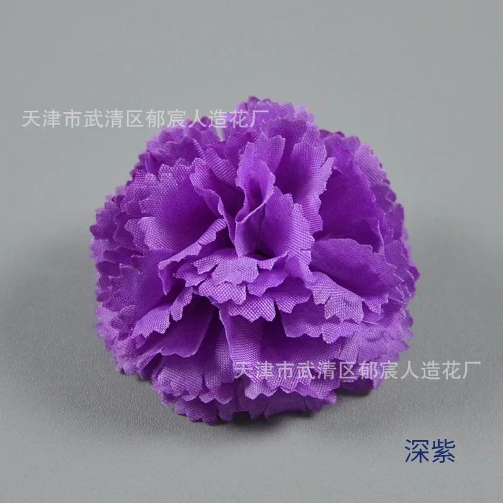 Artificial Marigold Flowers For Day Of The Dead And Diwali Decor 30pcs 15