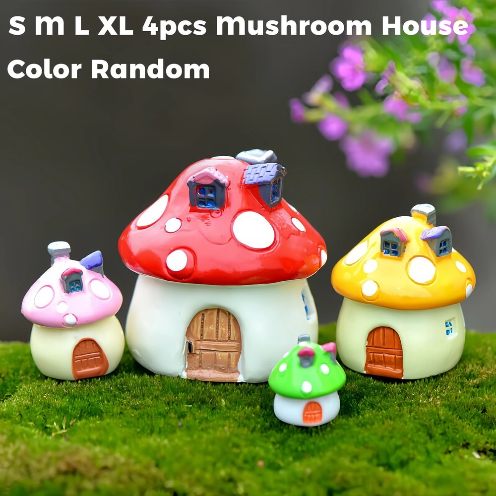 Enchanted Mini Fairy Garden Accessories Set For Dollhouse And Terrarium Decor 11