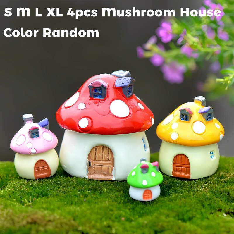 Enchanted Mini Fairy Garden Accessories Set For Dollhouse And Terrarium Decor 11