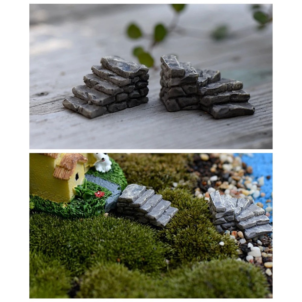 Enchanted Mini Fairy Garden Accessories Set For Dollhouse And Terrarium Decor 3