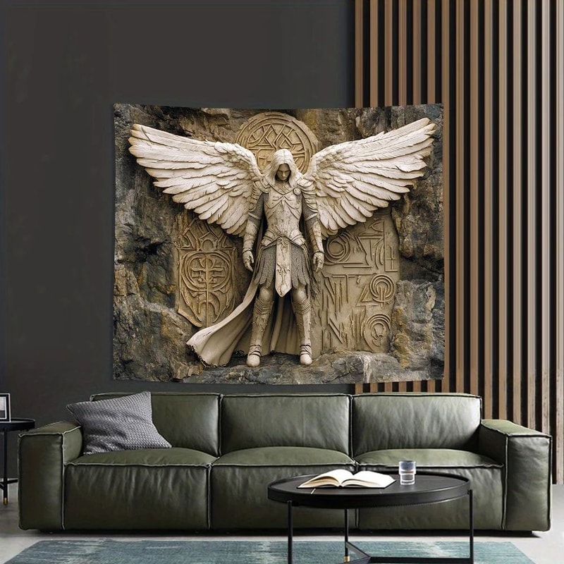 Ethereal Angel 3D Wall Tapestry Aesthetic Boho Room Decor 5