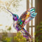 Colorful Hummingbird Suncatcher Acrylic Window Hanging Decor 8