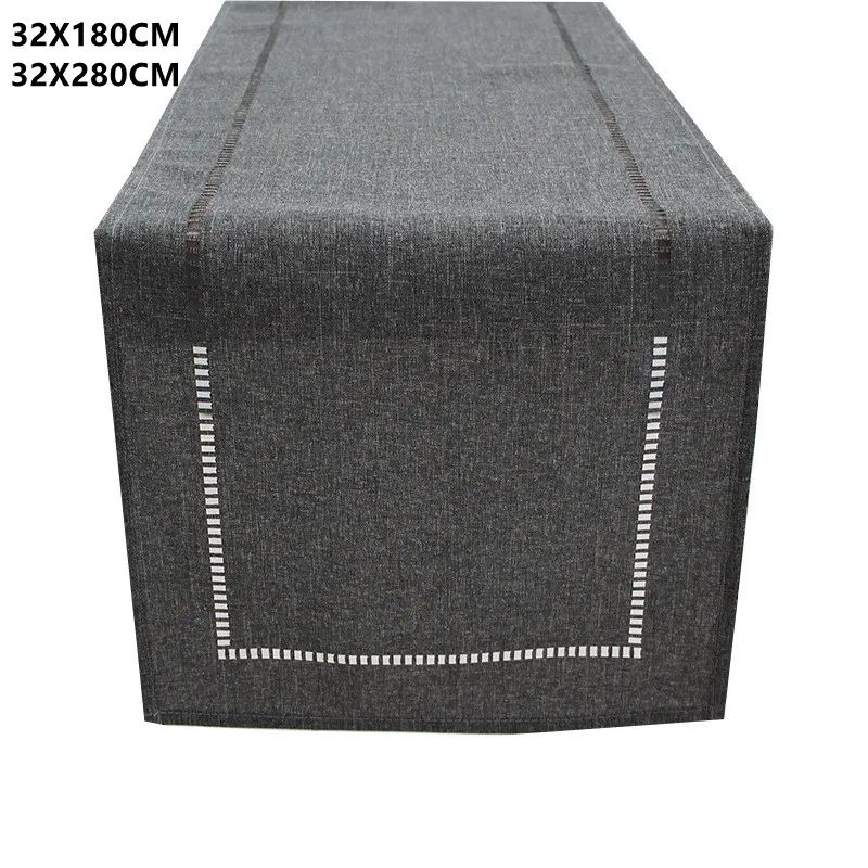 Elegant Linen Table Runner For Farmhouse Dining Events 5