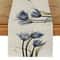 Rustic Tulip Linen Table Runner For Farmhouse Dining Kitchen Decor 2