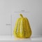 Whimsical Owl Pumpkin Figurine Owl Decor Pumpkin Ornament Funny Animal Desktop Sculpture 7