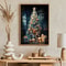 Vintage Santa Claus Canvas Print Christmas Wall Art For Holiday Home Decor 3