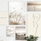 Nordic Coastal Canvas Wall Art Set Minimalist Beach Flower Prints For Modern Home Decor 2