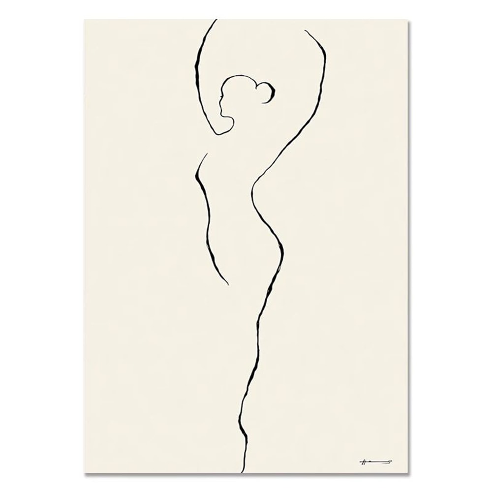 Nordic Coastal Canvas Wall Art Set Minimalist Beach Flower Prints For Modern Home Decor 14