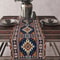 Boho Aztec Table Runner For Dining Tables Geometric Linen Table Decor 9