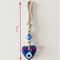 Handwoven Evil Eye Wall Hanging Nazar Protection Decor 9