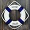 Nautical Welcome Life Buoy Wall Decor For Coastal Beach Homes 6
