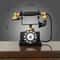 Vintage Telephone Decor Resin Retro Phone Ornament For Shelf Desk Or Living Room 2