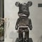 Luxe Mirror Bear Sculpture Resin Statue For Modern Home Decor 12