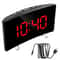 LED Mirror Digital Alarm Clock With Dimmable Display For Kids Bedroom Modern Decor 8