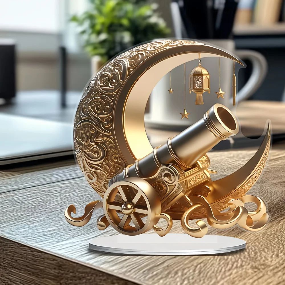 Moon Lantern Acrylic Desk Decor For Ramadan And Eid 10