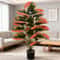 ColorBlock 24Leaf Artificial Tropical Plant For Modern Home Office Decor 0