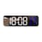 9Inch Large Digital Wall Clock With Temperature Humidity Display Night Mode And Snooze 7