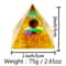 Peridot Amethyst Crystal Pyramid Energy Generator For Meditation And Decor 1