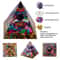 Peridot Amethyst Crystal Pyramid Energy Generator For Meditation And Decor 8