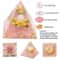 Peridot Amethyst Crystal Pyramid Energy Generator For Meditation And Decor 9
