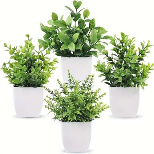Realistic Artificial Bonsai Desk Plant Decor in Pot for Home and Office