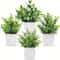 Realistic Artificial Bonsai Desk Plant Decor In Pot For Home And Office 0