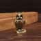 Vintage Brass Owl Figurine For Desk And Shelf Decor 6