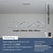 Modern Linear Chandelier LED Pendant Light For Kitchen Island And Dining Room 6