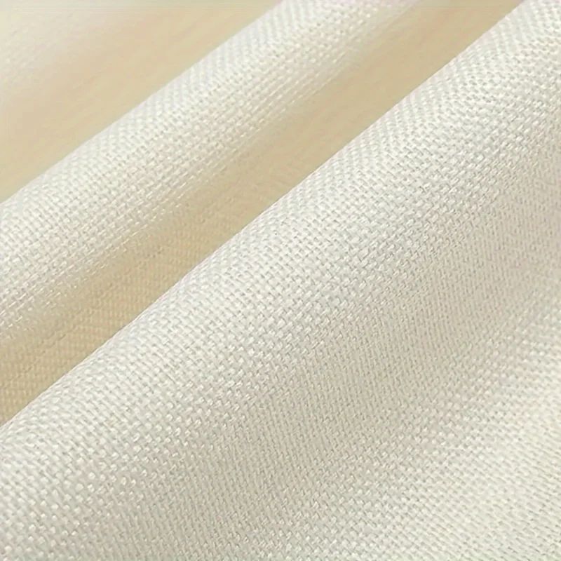 Modern Abstract Linen Table Runner Orange Black Stripe Holiday Decor 4