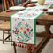 Farmhouse Lemon Floral Table Runner Fresh Decorative Table Accent For Kitchen Dining 9