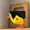Funny Duck Statue With Attitude Middle Finger Duck Decor For Desk Garden Home 2