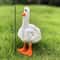 Funny Duck Statue With Attitude Middle Finger Duck Decor For Desk Garden Home 8