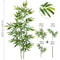 Artificial Bamboo Plant Branches For Home And Office Decor 10