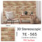 Rustic Peel And Stick Brick Wall Stickers For Kitchen And Living Room Waterproof PVC Wall Panels 8