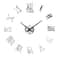 GlowTime DIY Luminous Wall Clock Modern Frameless Silent Wall Decor 15