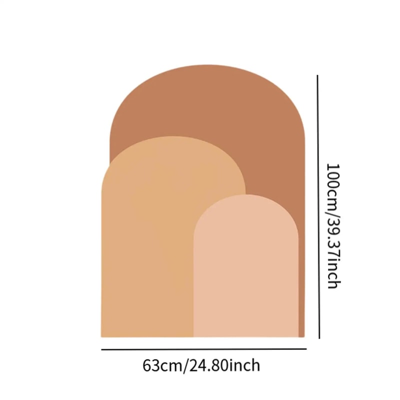 Boho Arch Wall Decal Peel And Stick Headboard Wall Sticker For Nursery And Bedroom 12